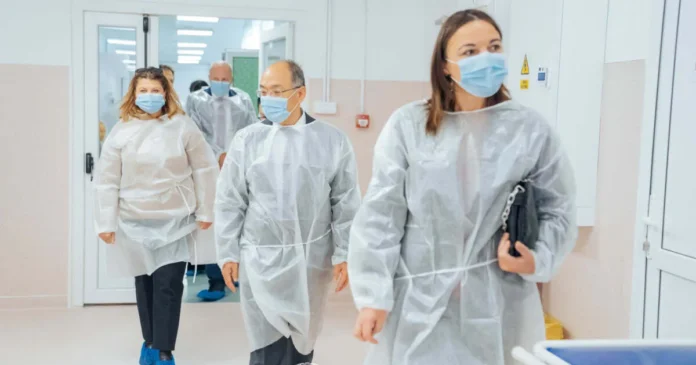 Delegație internațională la noul Spital Municipal din Timișoara