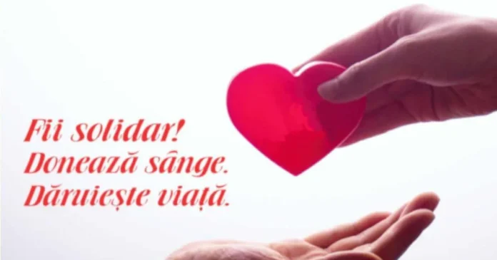 Fii solidar! Donează sânge și dăruiește viață Fii solidar! Donează sânge și dăruiește viață