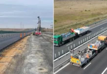 Lucrări pe autostradă în Timiș și Arad, cu restricții de circulație Lucrări pe autostradă în Timiș și Arad, cu restricții de circulație