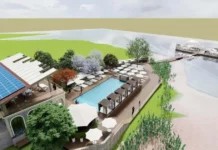 Piscină, ponton și terasă pe lac. 8 milioane de lei pentru zona de agrement de la Surduc Piscină, ponton și terasă pe lac. 8 milioane de lei pentru zona de agrement de la Surduc