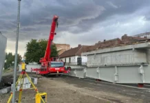 Podul Muncii: constructorul recuperează întârzierea. Începe o nouă etapă Podul Muncii: constructorul recuperează întârzierea. Începe o nouă etapă